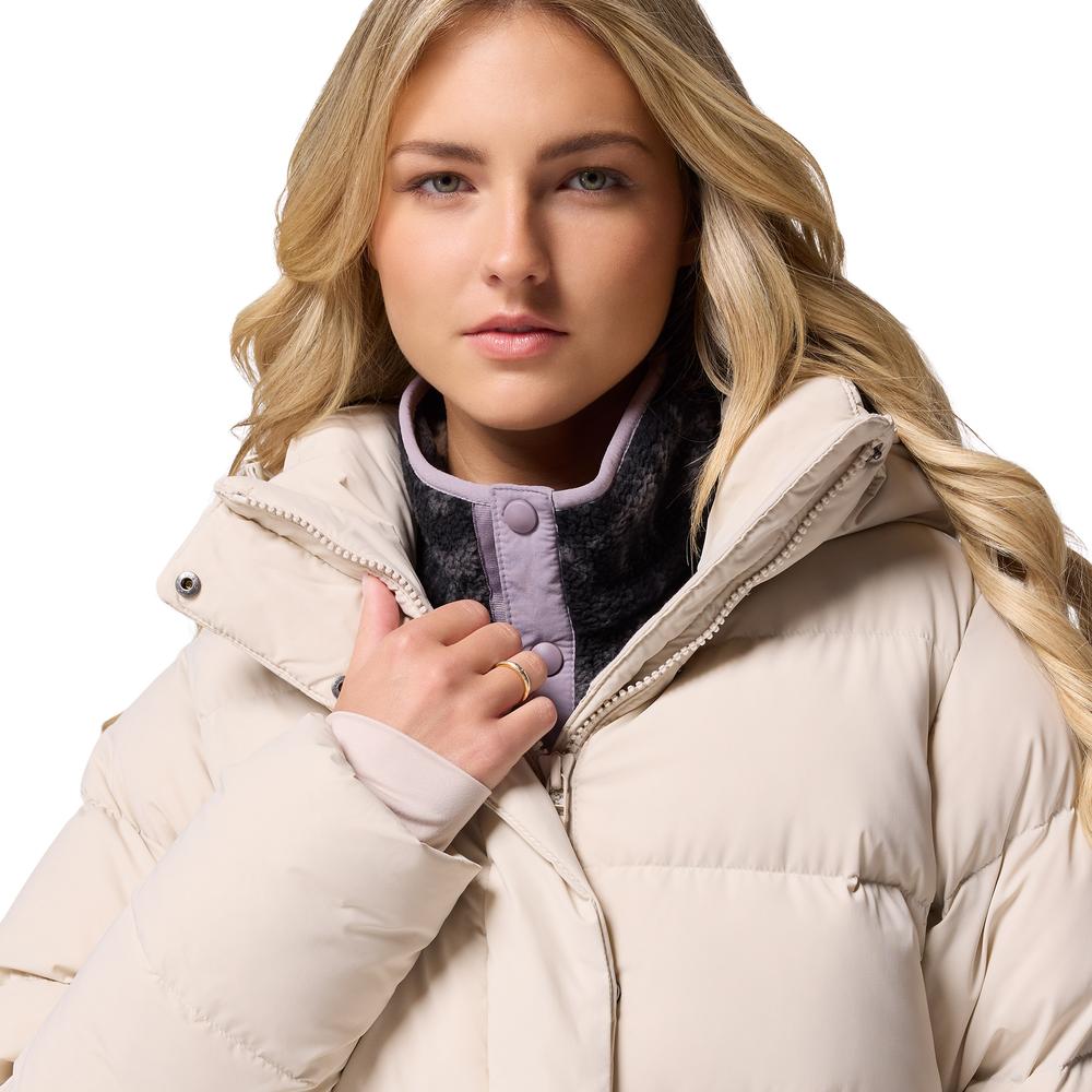 Dámská bunda Columbia Amaze Puff Mid 2133703278 - béžové