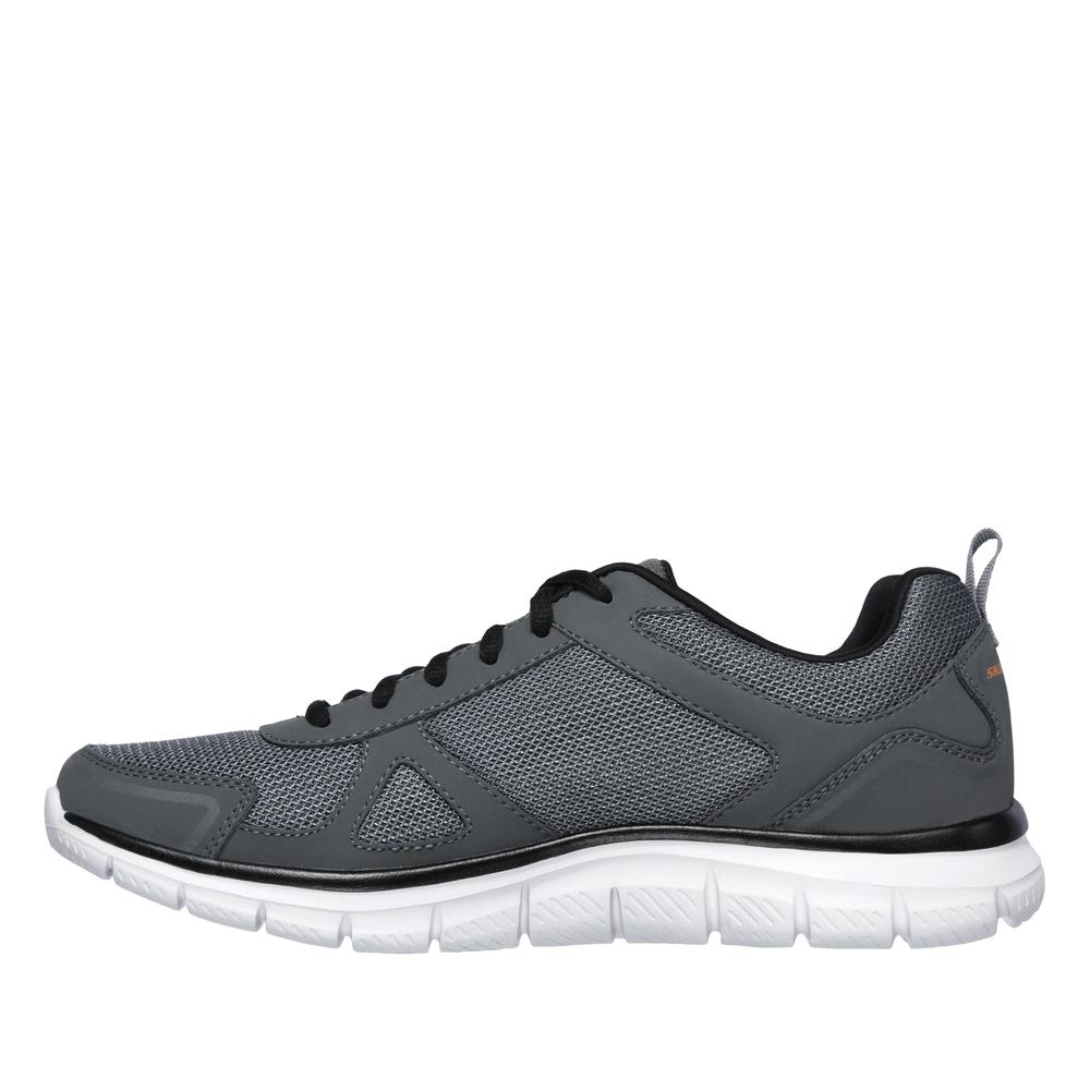 Pánske topánky Skechers Track 52631CCBK - šedý