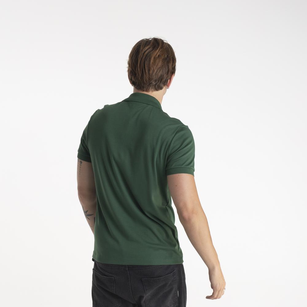 Tričko Lacoste Cotton Shirt Regular Fit DH2050-132 - zelené