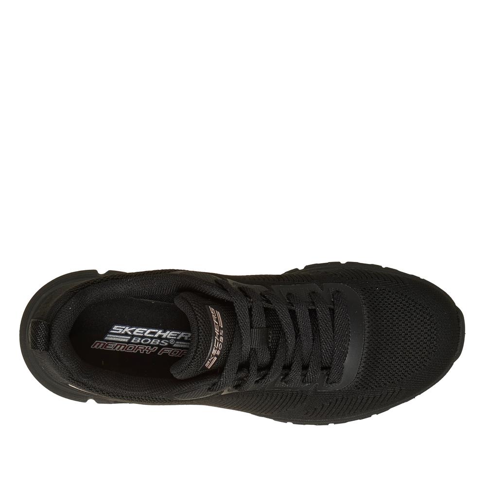 Dámske topánky Skechers Bobs Sport B Light 117700BBK - čierne