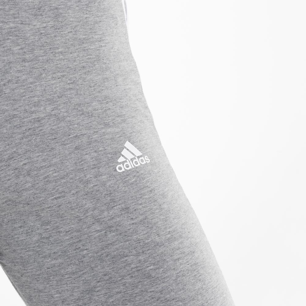 Legíny adidas Loungewear Essentials 3-Stripes Leggings GV6017 - šedý
