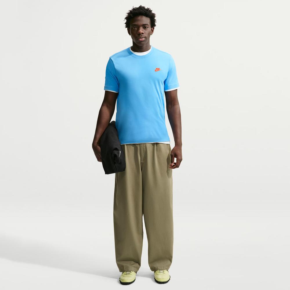 Tričko pánske Nike Sportswear Club AR4997-497 - modré