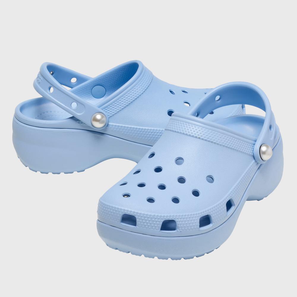 Klapky Crocs Classic Platform 211231-4NS - modré