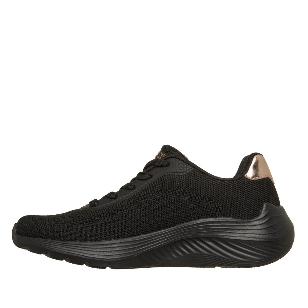 Dámske topánky Skechers Bobs Sport Squad Waves Current Look 117679BBK - čierne