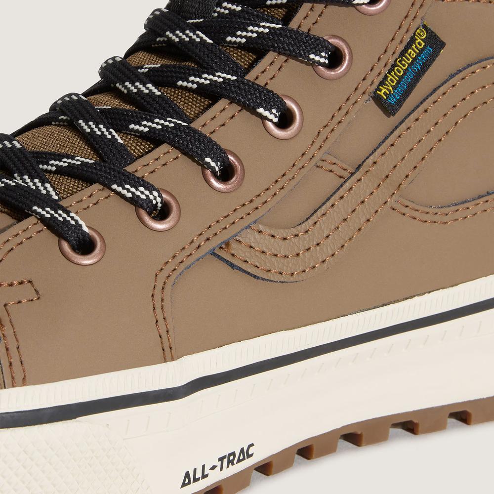 Dámske topánky Vans SK8-Hi Waterproof VN000DAQ91K1 - hnedé