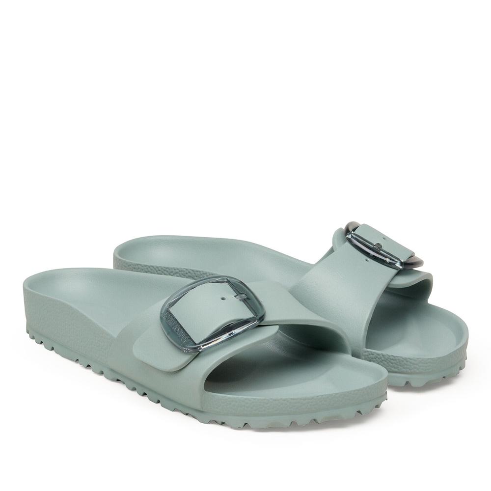 Klapky dámske Birkenstock Madrid Big Buckle 1031422 - zelené