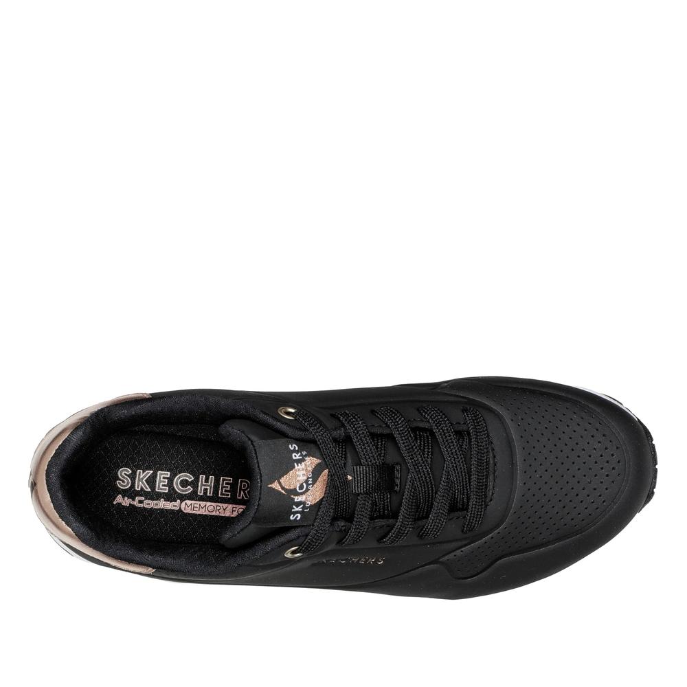 Dámske topánky Skechers Uno Golden Air 177094BLK - čierne