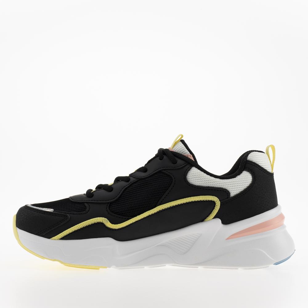 Topánky Skechers Bobs Bamina Chill Zone 117041BKMT - čierne