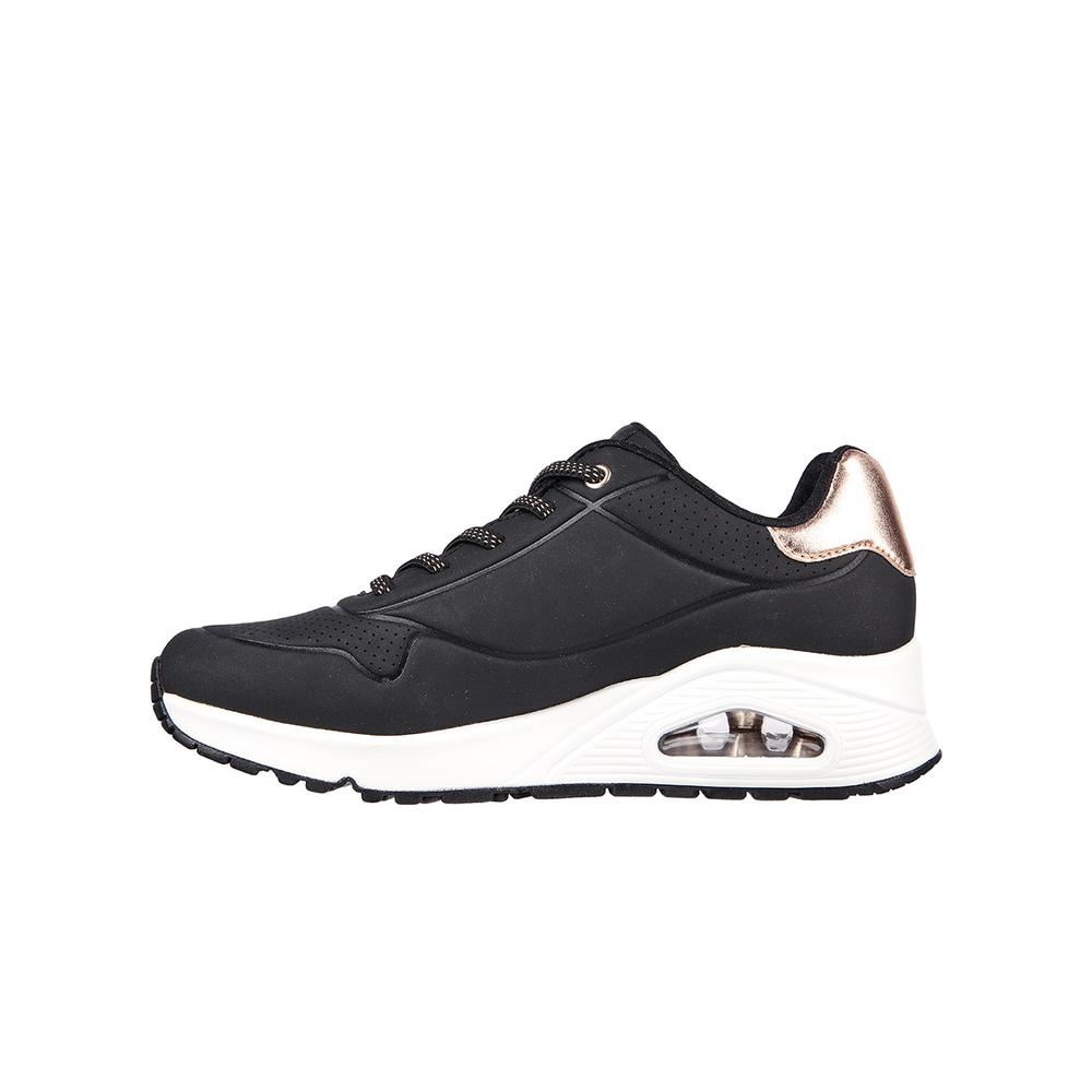 Topánky Skechers Uno Shimmer Away 155196BLK - čierne