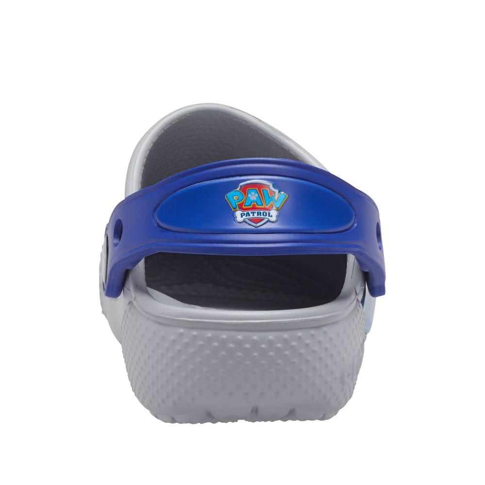 Klapky Crocs Toddler Fun Lab Paw Patrol Patch Clog 207487-007 - šedý