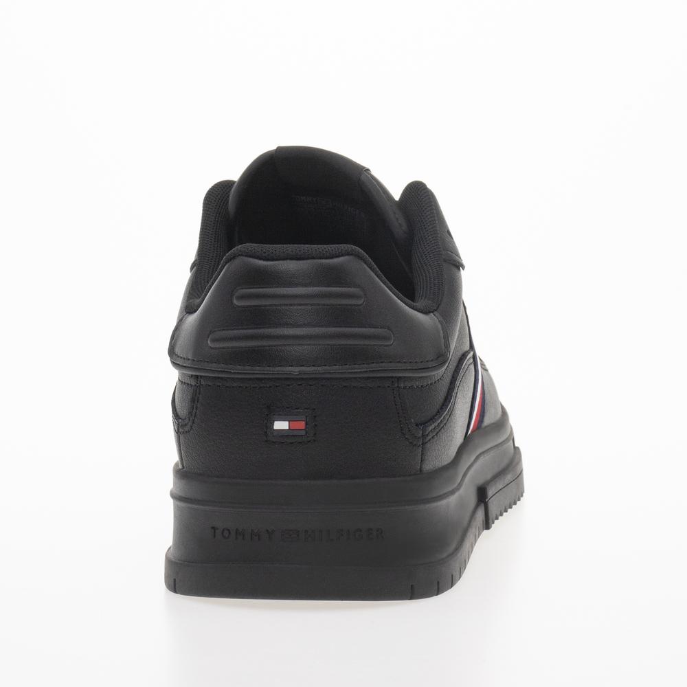 Topánky Tommy Hilfiger Supercup Stripes Leather FM0FM04824-0GQ - čierne