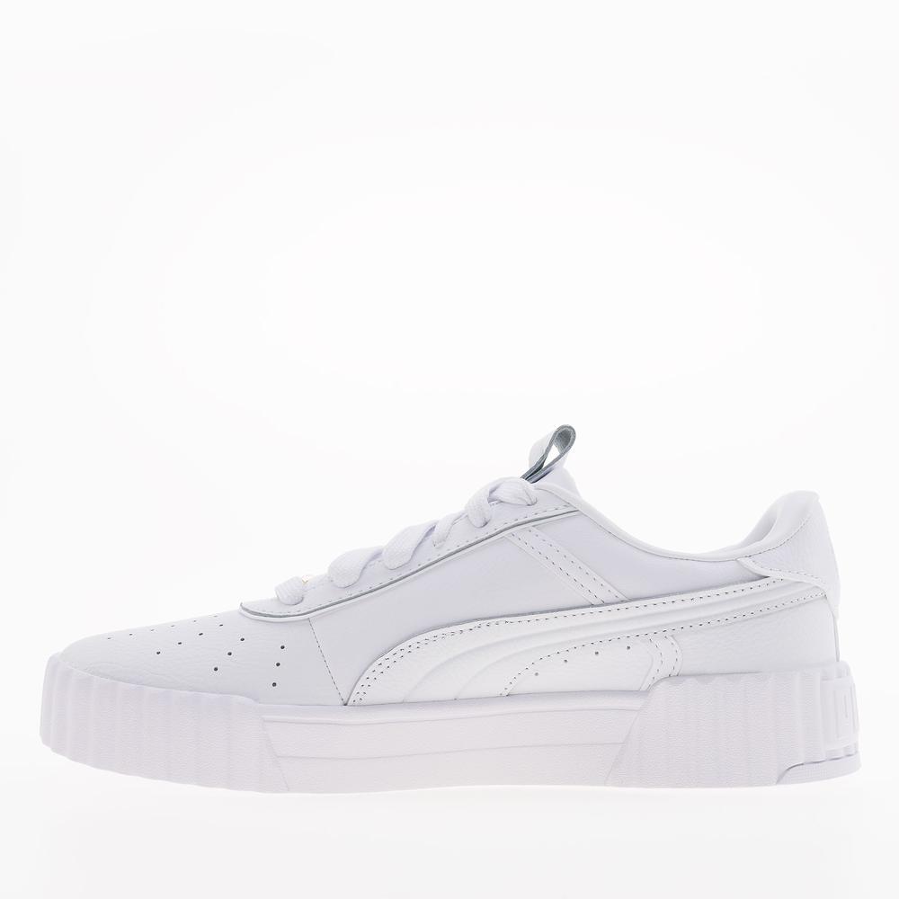 Dámske topánky Puma Carina 3.0 Luxe 40072401 - biele