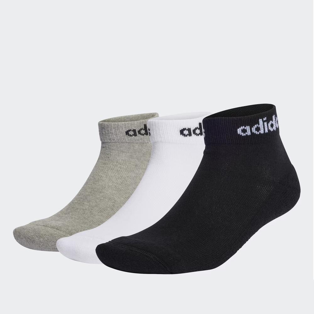 Ponožky adidas Sportswear Linear Ankle Socks Cushioned Socks 3 Pairs IC1304 - viacfarebné