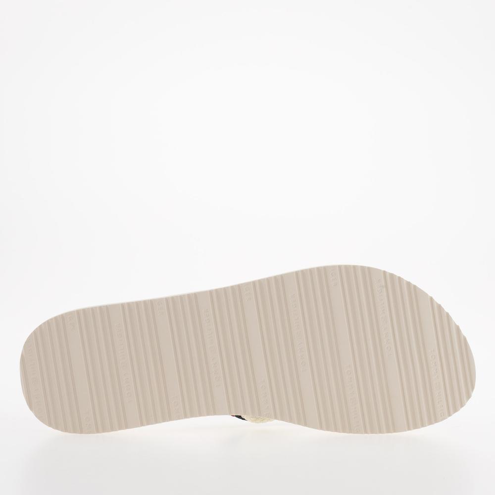 Žabky Tommy Hilfiger Essential Comfort FW0FW07147-AF4 - béžové