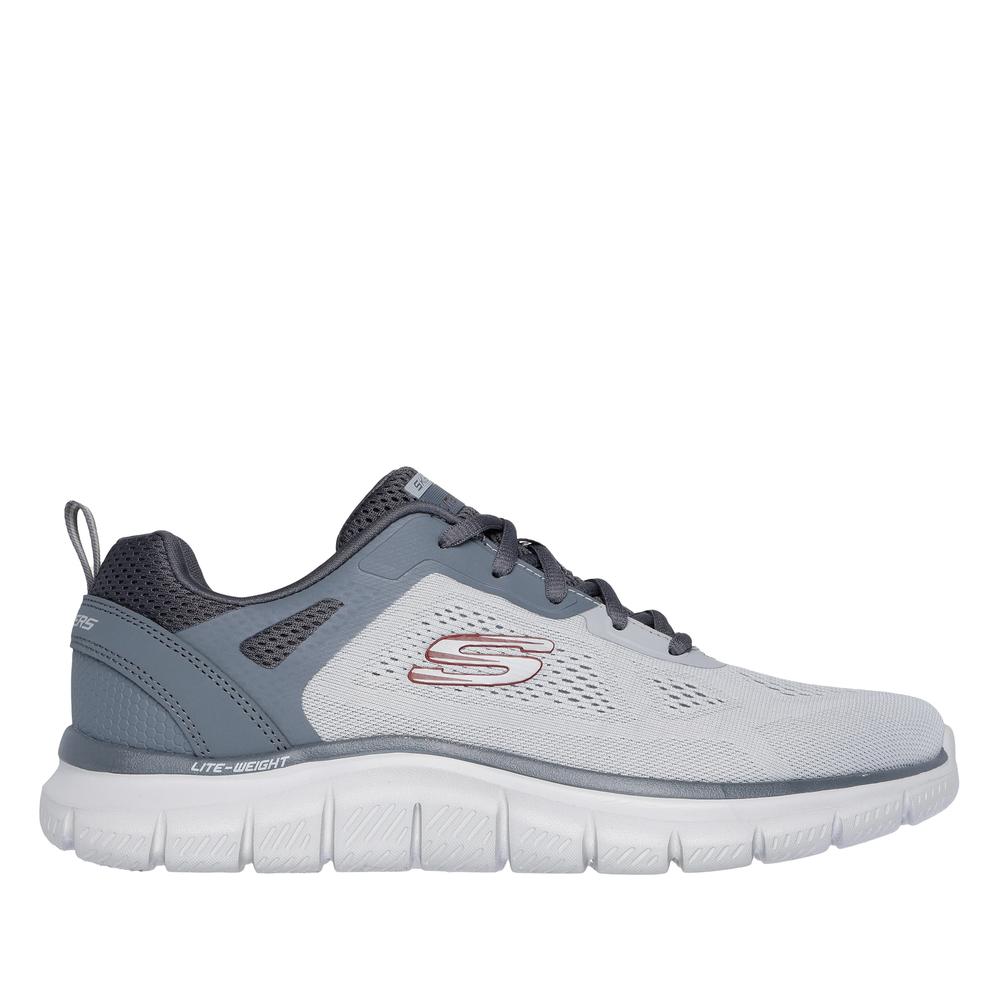 Pánske topánky Skechers Track-Broader 232698GYCC - šedý