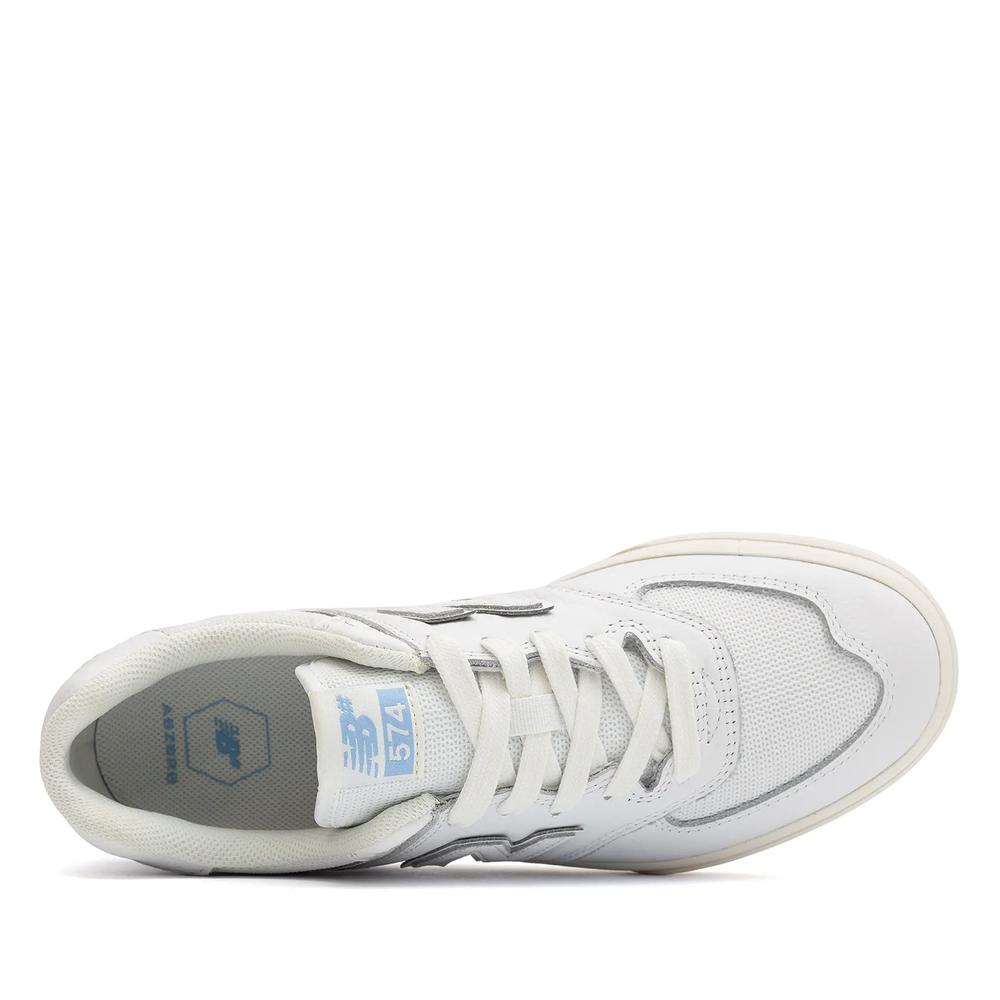 Pánske topánky New Balance Numeric NM574VWR - biele