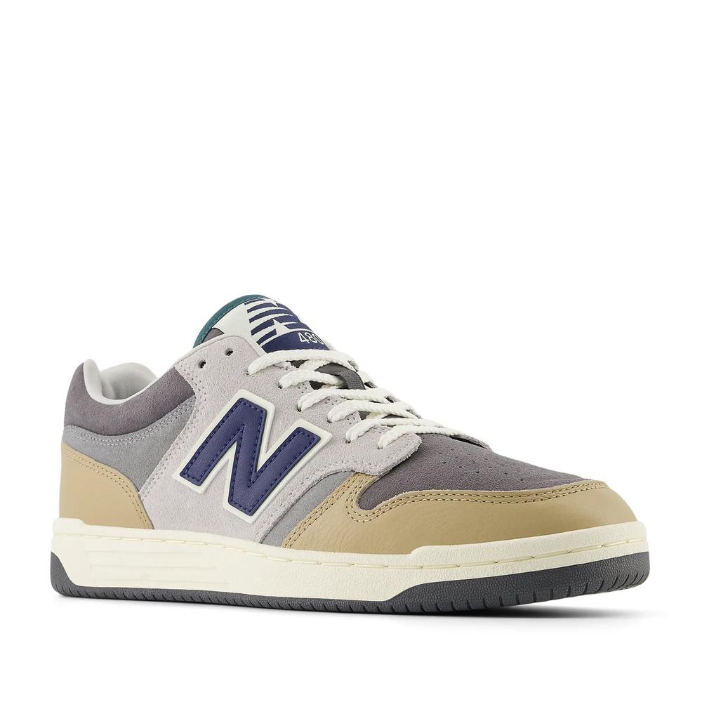 Topánky New Balance BB480LGB - šedý