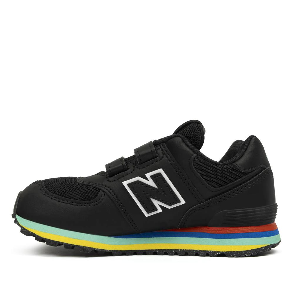 Detské topánky New Balance PV574KIF - čierne