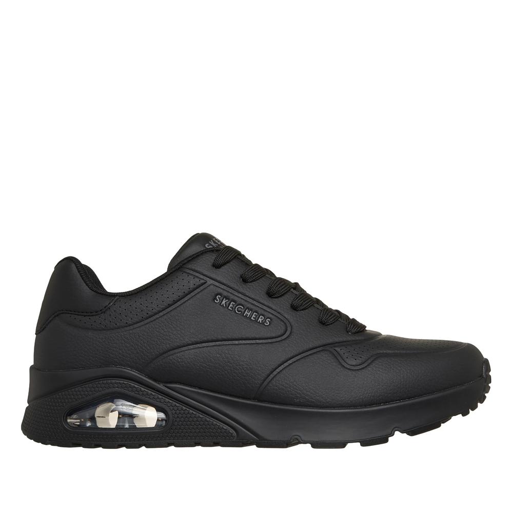 Pánske topánky Skechers Uno Savvy Debon Air 183450BBK - čierne