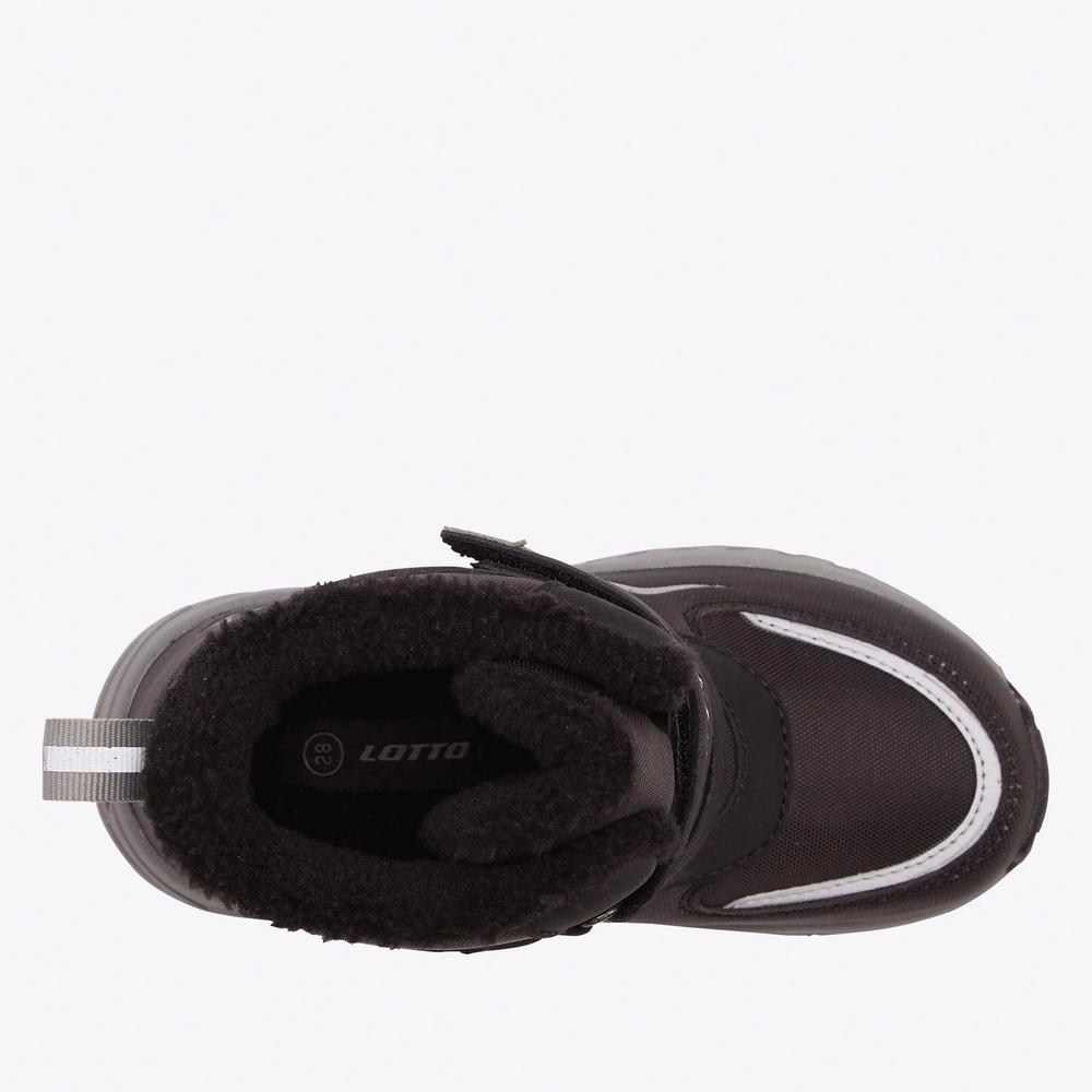 Detské topánky Lotto Alstyne Tex 2600490K-1116 - čierne