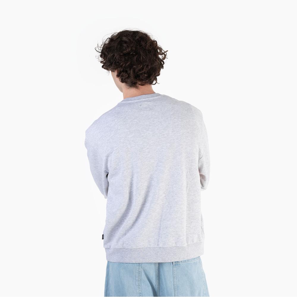 Blúza Vans Essential Relaxed Crew VN000H911QI1 - šedý