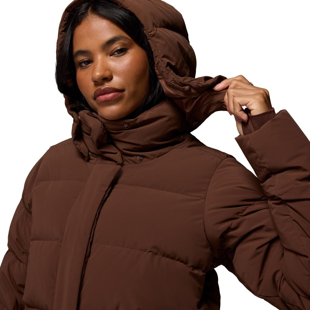 Dámská bunda Columbia Amaze Puff 2133714256 - hnedé