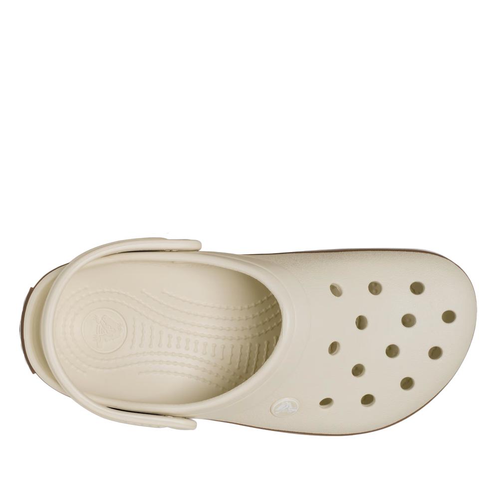 Klapky pánske Crocs Crocband Gum Clog 212756-2MD - biele