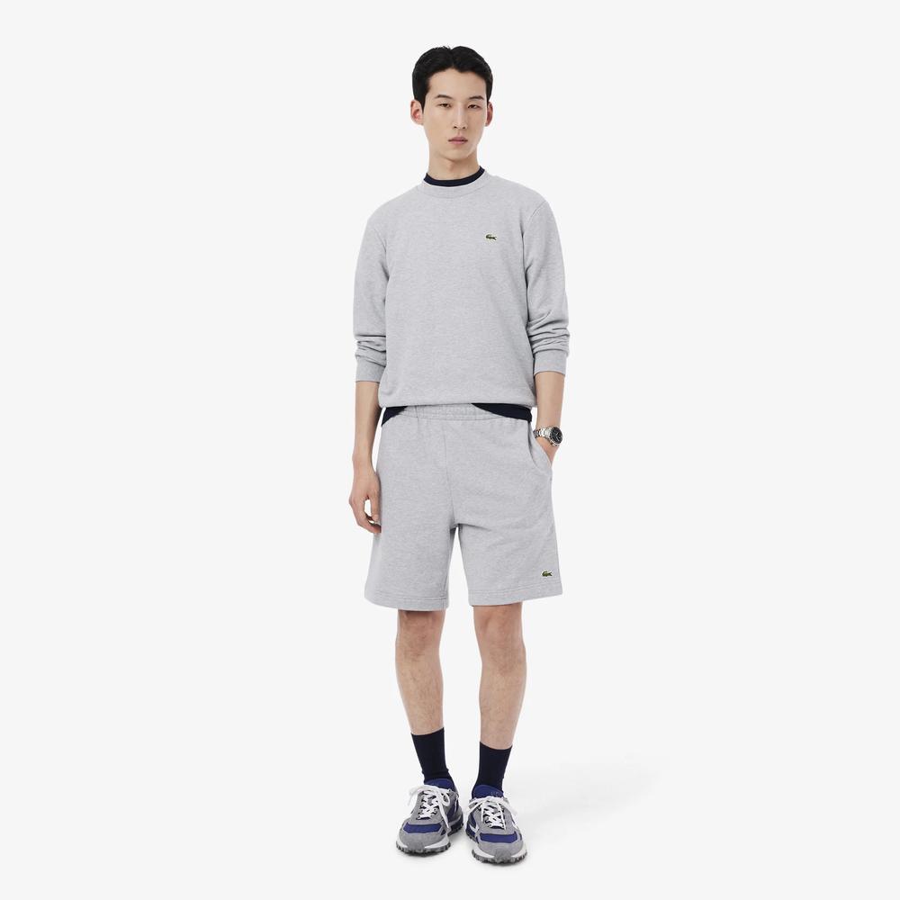 Pánske Šortky Lacoste GH9860-CCA - šedý