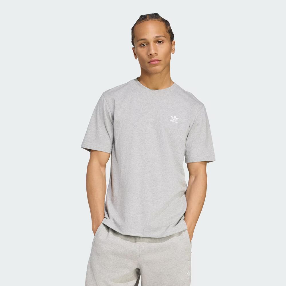 Tričko pánske adidas Originals Trefoil Essentials JY6267 - šedý