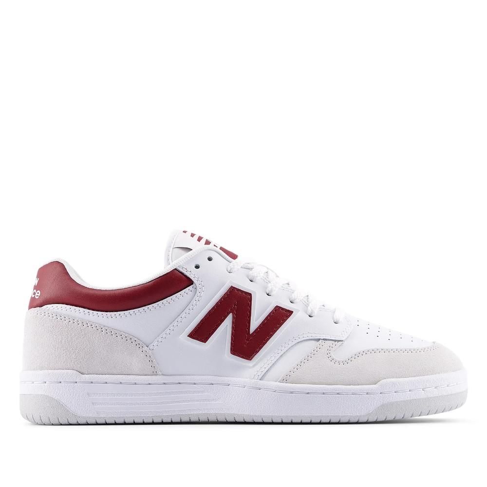 Unisex topánky New Balance BB480LIR - biele