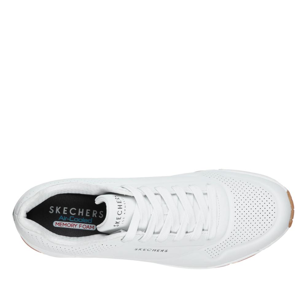 Topánky Skechers Uno Stand on Air 52458WHT - biele