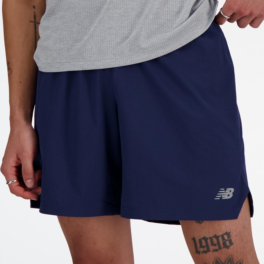 Pánske šortky New Balance MS41283NNY - tmavomodré