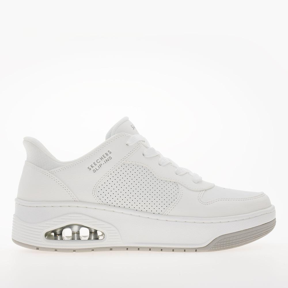 Topánky Skechers Slip-ins: Uno Court - Acacia 183151WHT - biele