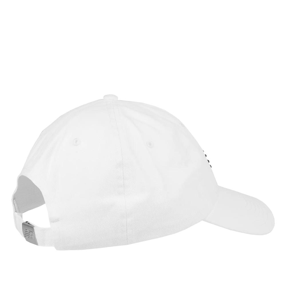 Čiapka s dážďom New Balance LAH91014WT - biele