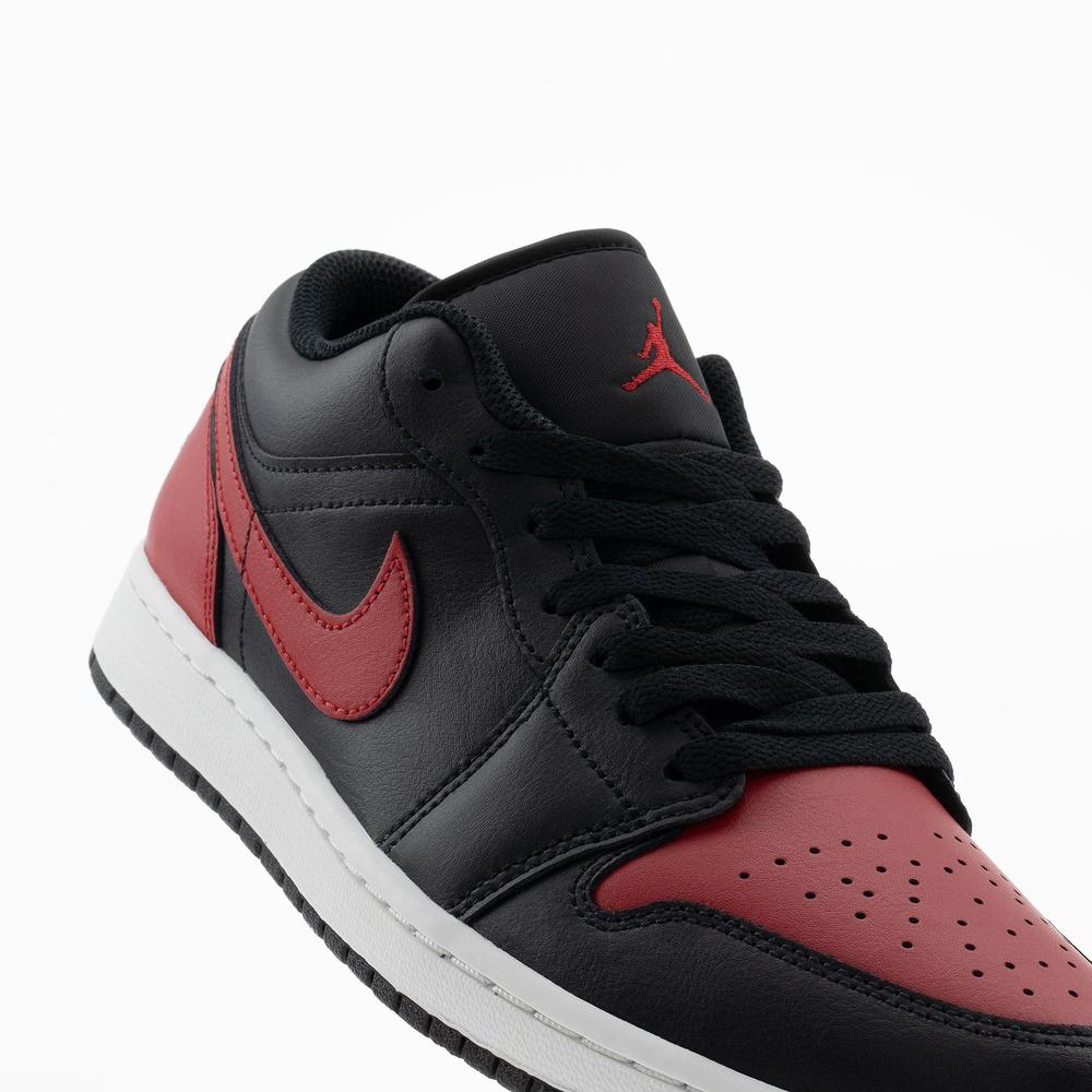 Topánky Nike Air Jordan 1 Low 553558-067 - čierne