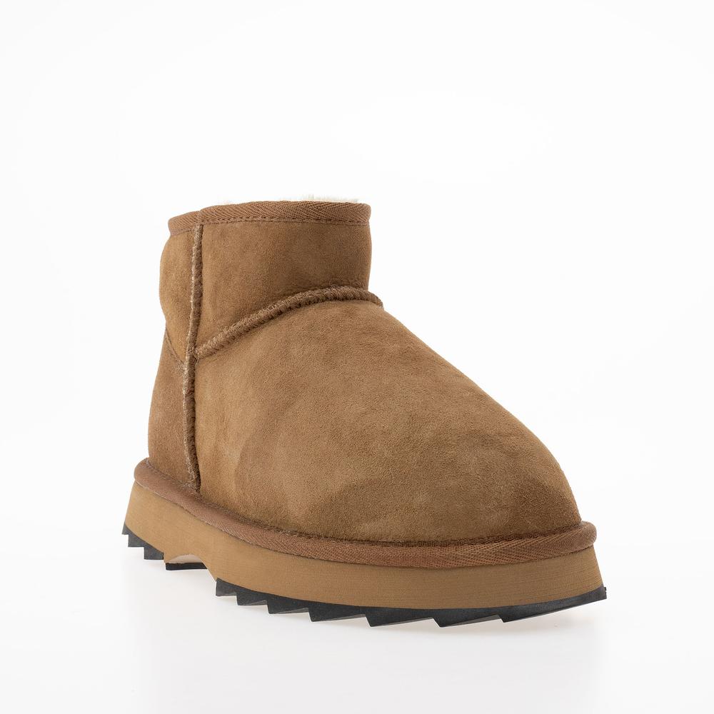 Topánky Emu Sharky Micro Womens Sheepskin W12548CHEB - hnedé