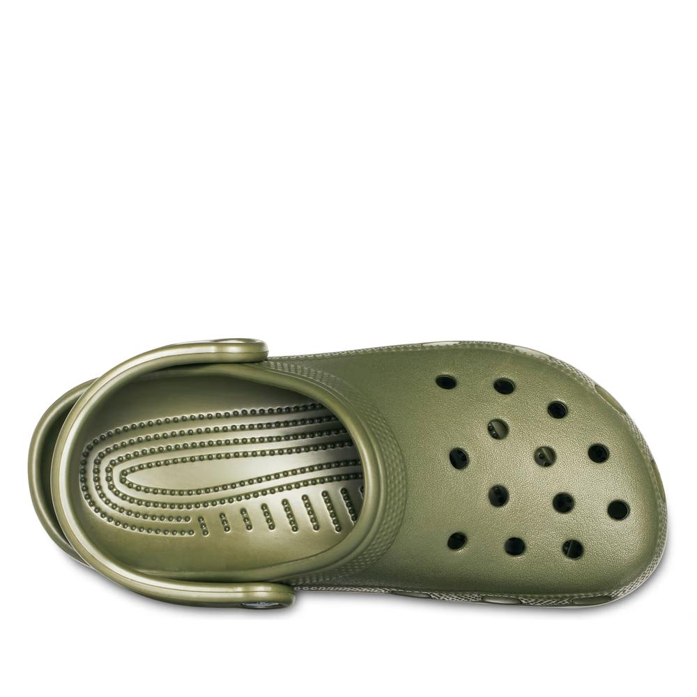 Klapky Crocs Classic Clog 10001-309 - zelené