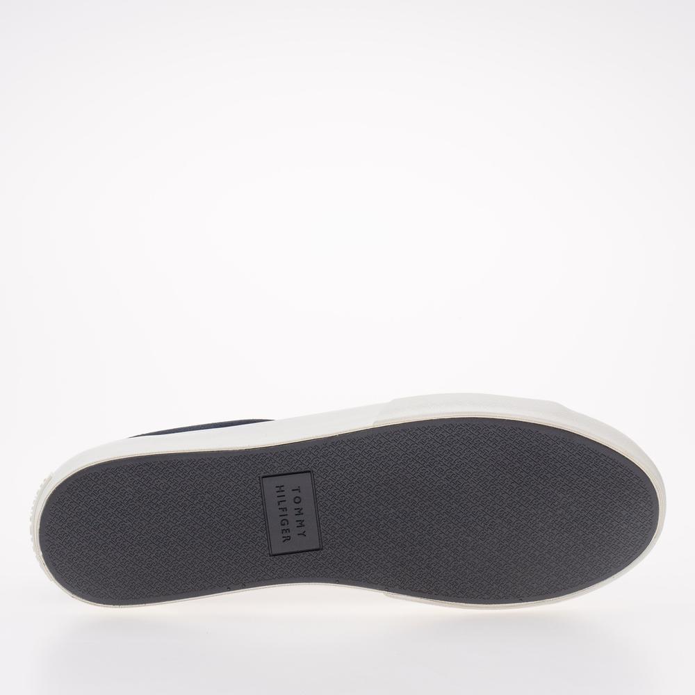 Topánky Tommy Hilfiger Hi Vulc Street Low Suede FM0FM04590-DW5 - tmavomodré