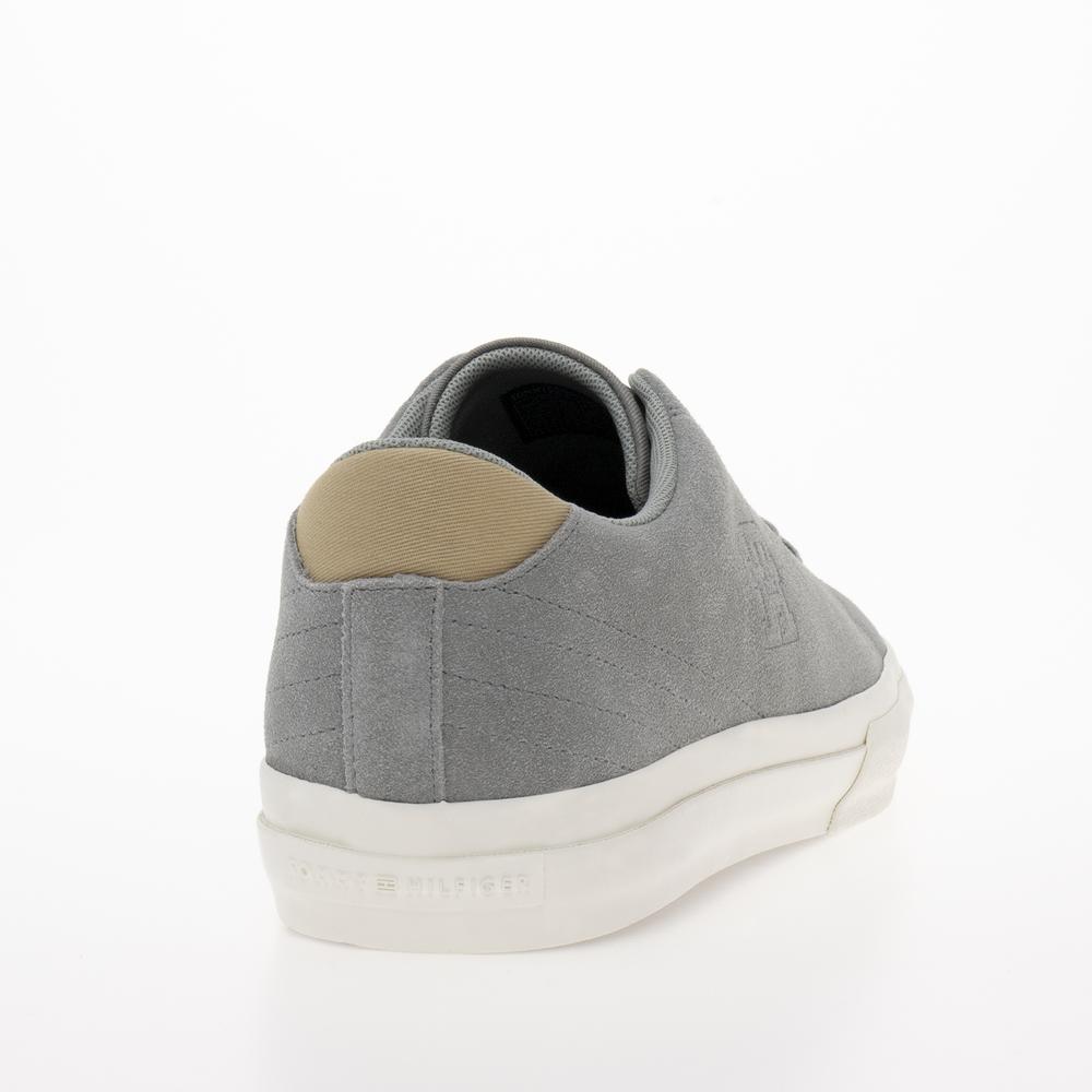 Topánky Tommy Hilfiger Hi Vulc Street Low Suede FM0FM04590-PRT - šedý