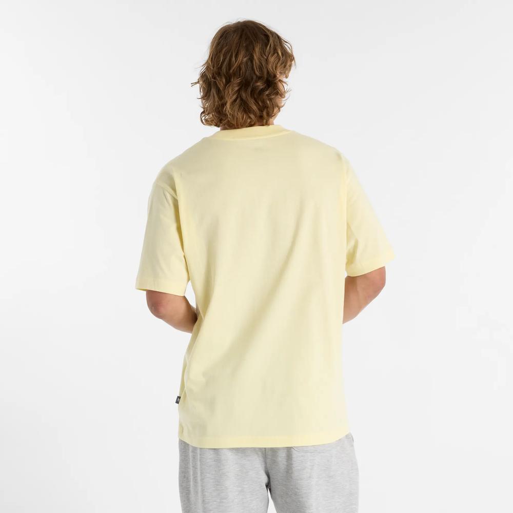 Pánske tričko New Balance MT51920PRC - žltá