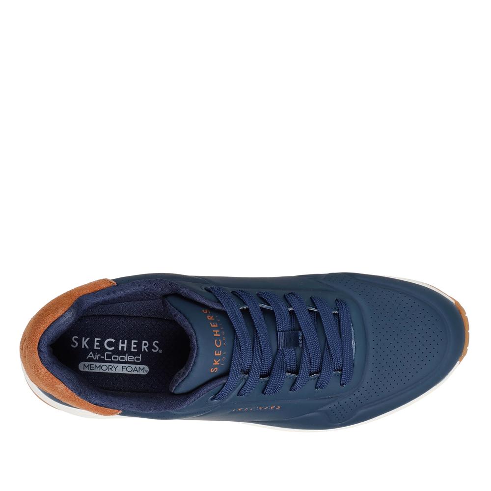 Topánky Skechers Uno Suited On Air 183004NVY - tmavomodré