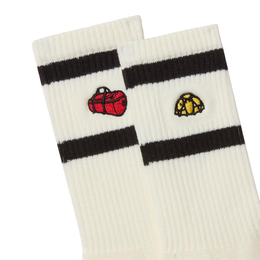 Unisex ponožky The North Face Everyday Crew Icons 0A8EGMQLI1 - biele