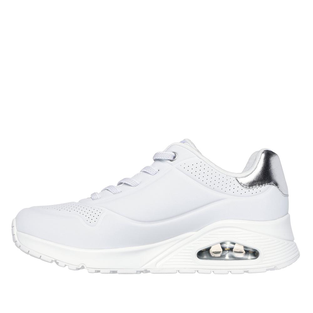 Topánky Skechers Uno Shimmer Away 155196WSL - biele