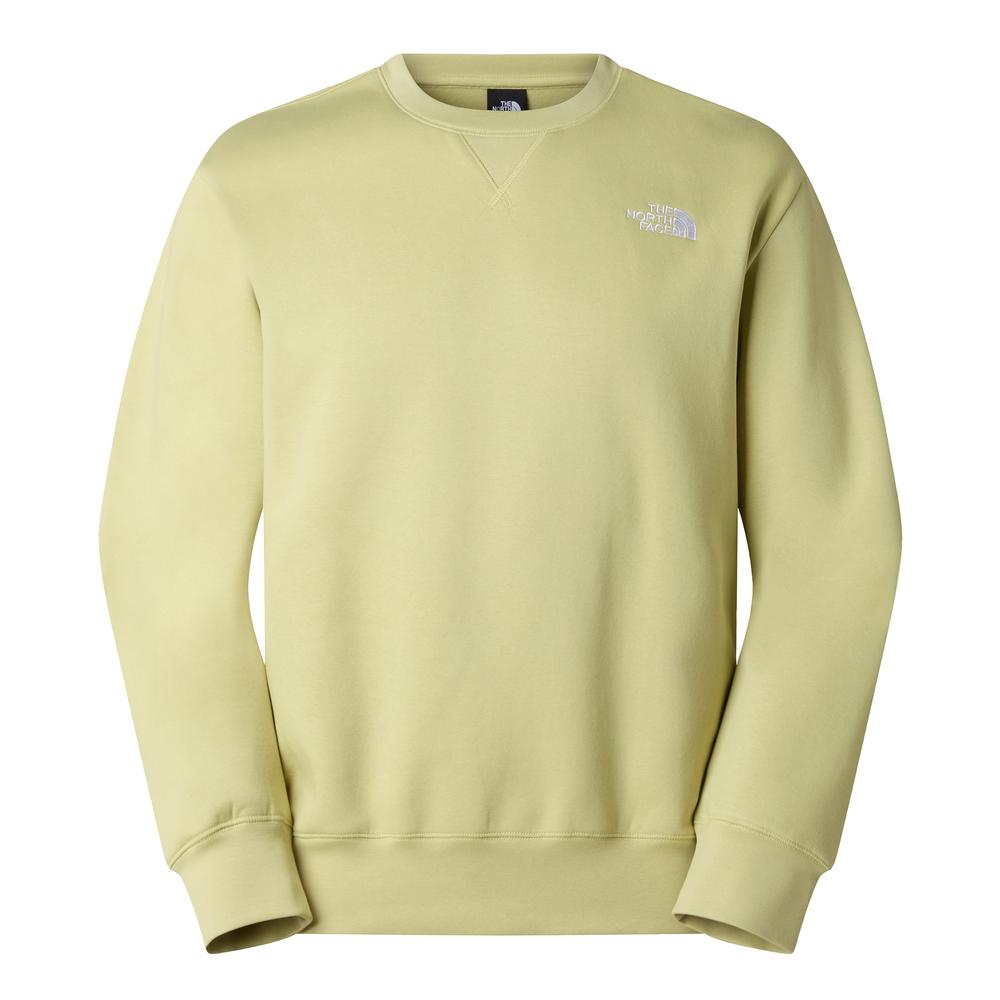 Mužský blúza The North Face Essential Relaxed Crew 0A89ETG731 - žltá