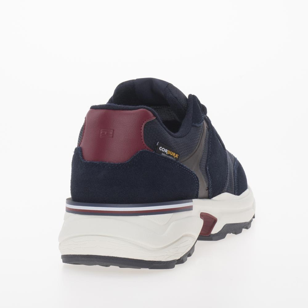 Topánky Tommy Hilfiger Runner Cordura Mix FM0FM05221-DW5 - tmavomodré