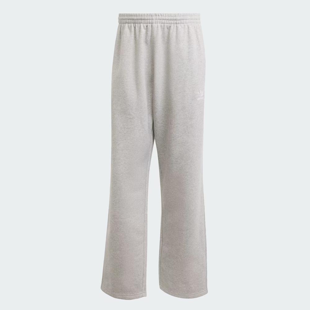 Pánske nohavice adidas Originals Trefoil Essentials Open Hem JW9157 - šedý