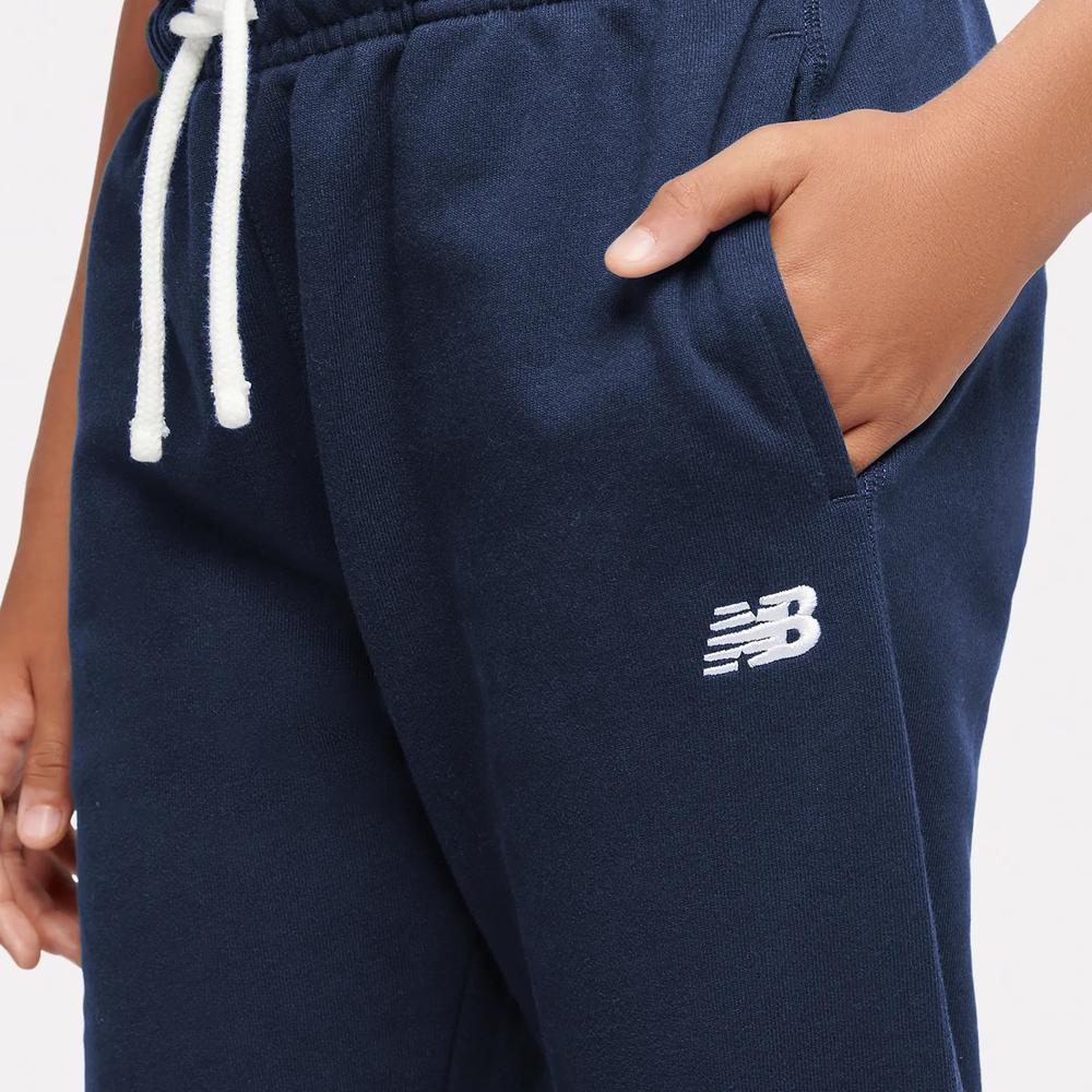 Detské nohavice New Balance LAKB0060NNY - tmavomodré