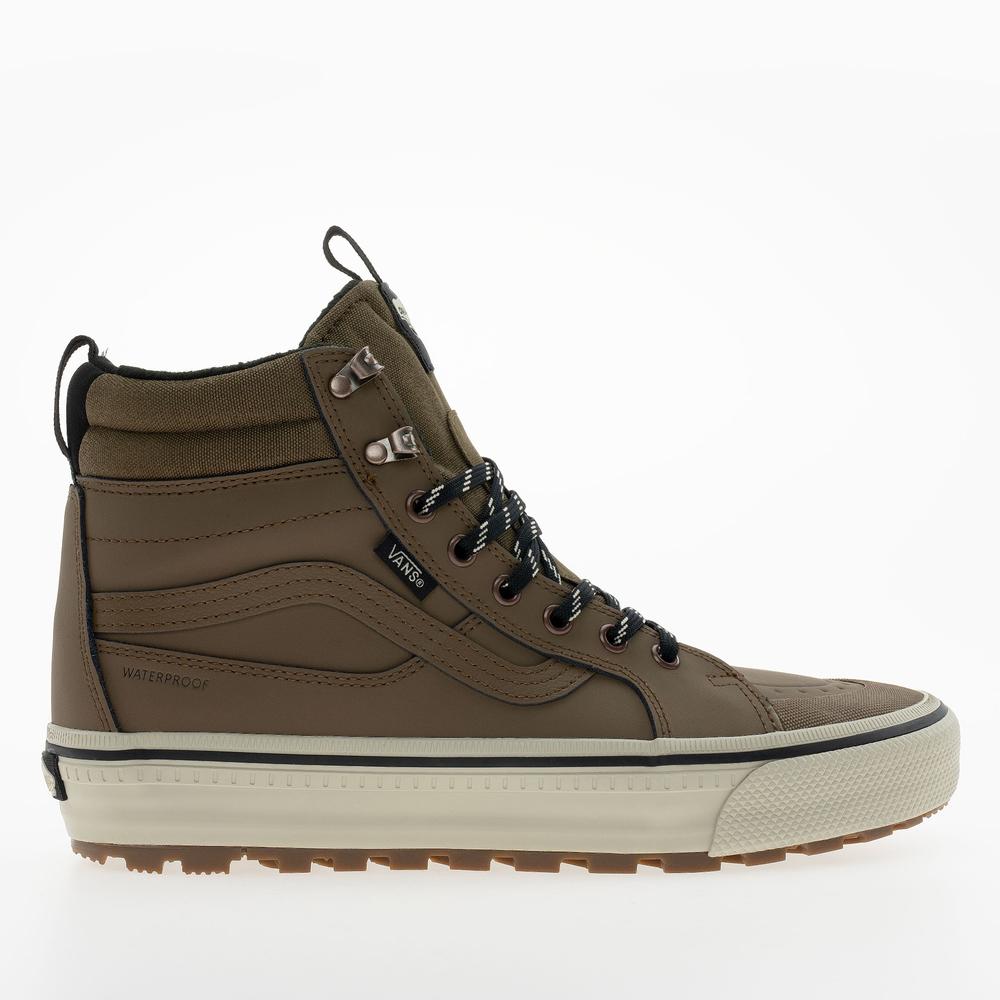 Pánske topánky Vans SK8-Hi Waterproof Insulated VN000DAQ91K1 - hnedé