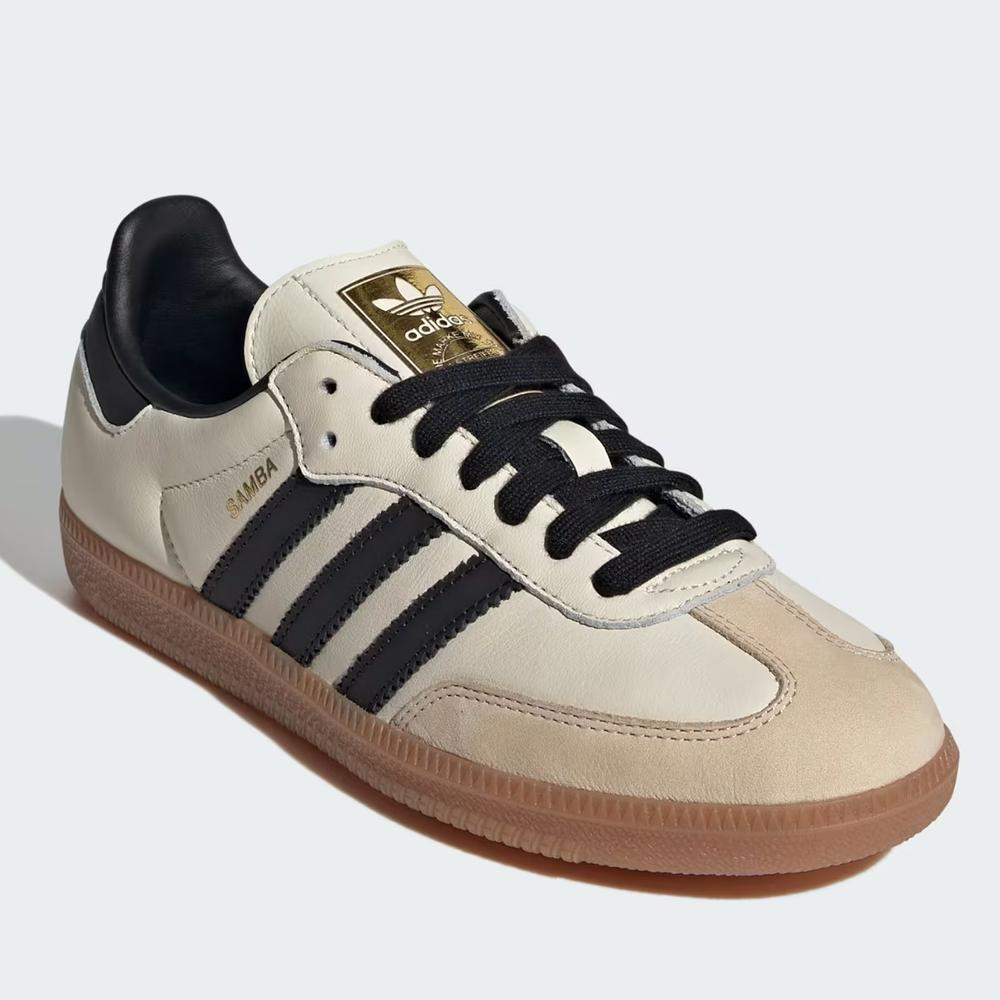 Dámske topánky adidas Originals Samba OG ID0478 - béžové