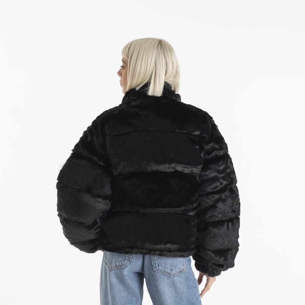 Bunda Alpha Industries Fur Puffer Wmn 14800203 - čierne